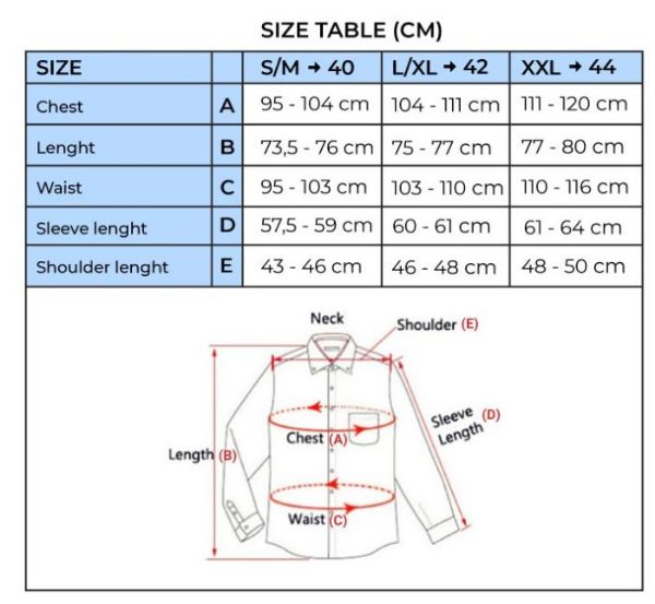 Издржлива кошула BRILLSHORT