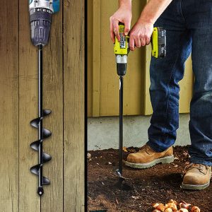 Бур за вртежен бушач за градинарство | HOLEDRILL