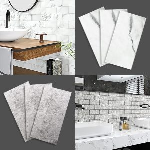 Самолепливи 3D плочки за ѕидови (10 парчиња) | INSTATILE