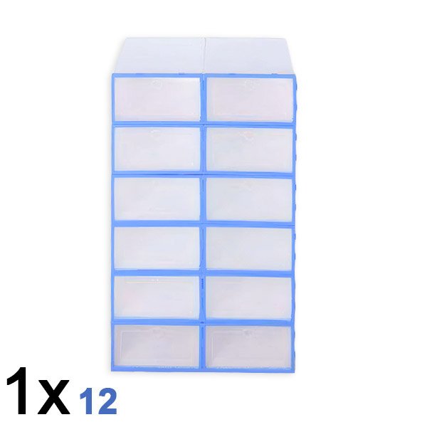 1x Пластична кутија за чевли (12 парчиња) | SHOEZY