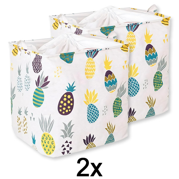 2x Преклопна голема кутија за складирање CLOTHBOX